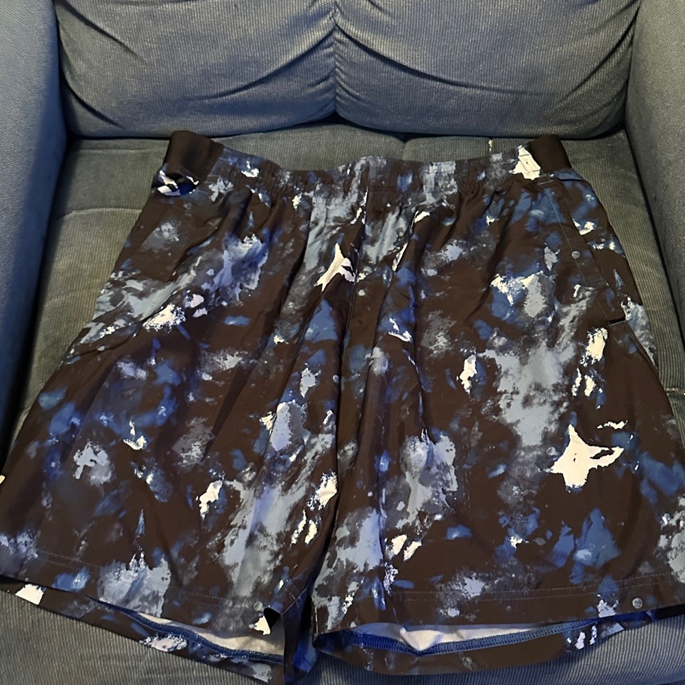 Under Armour Blue and Black Men’s Shorts